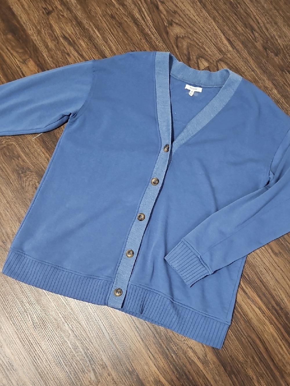 Maurices Womens Blue Button Up Cardigan, Size XL
